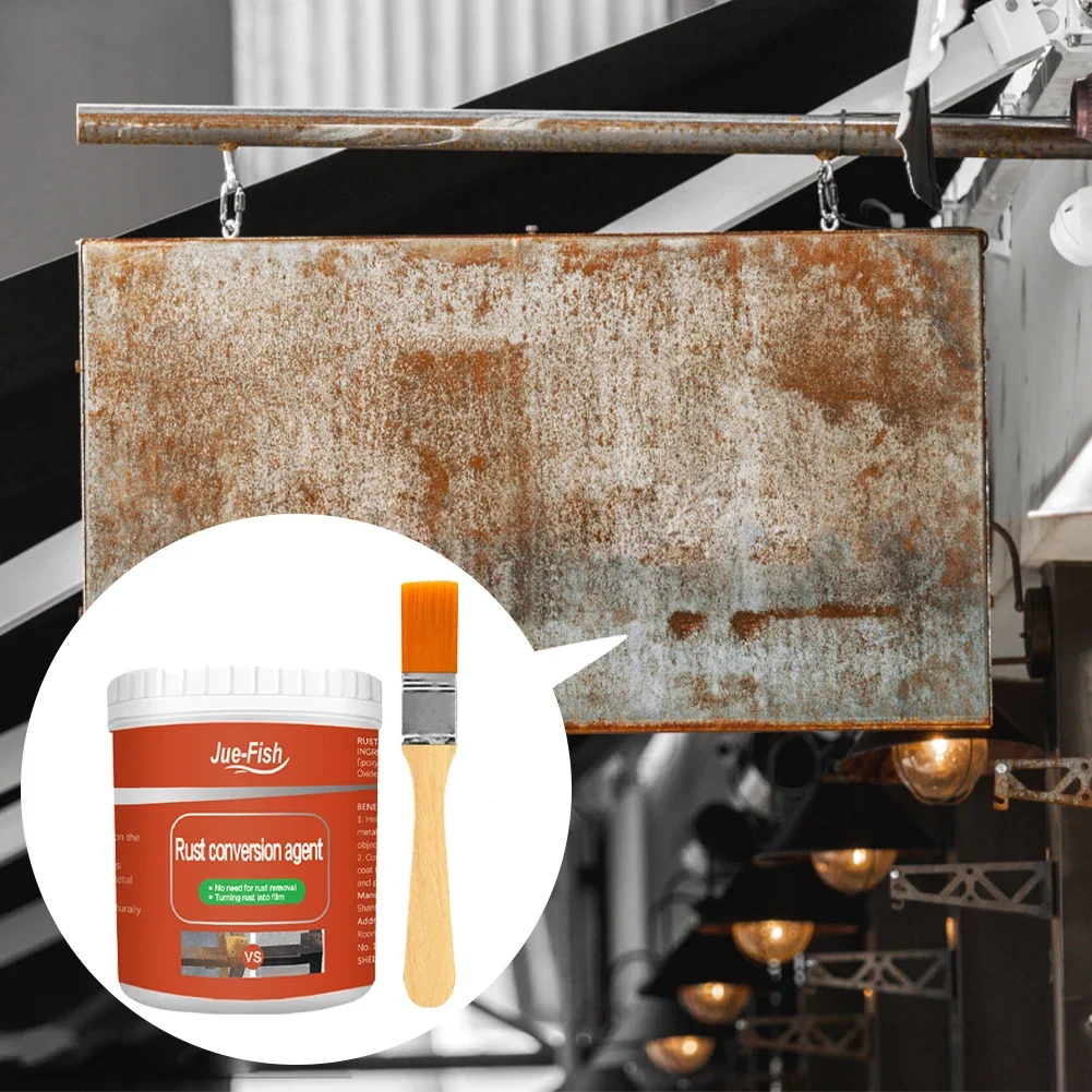 100/300g Metal Rust Remover Rust Removal Converter Multi Purpose Anti-Rust Paint Waterproof Car Coating Primer Rust Inhibitor