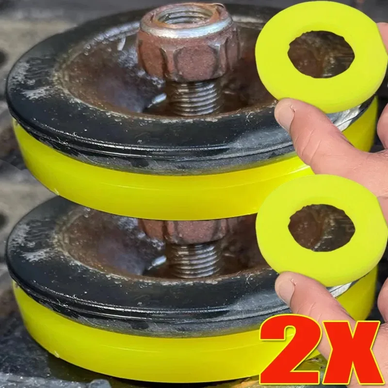 Car Suspension Bushing Washer Polyurethane Shock Absorber Mounting Bushing Vibration Reduction for Chassis Parts Car Repair Kit