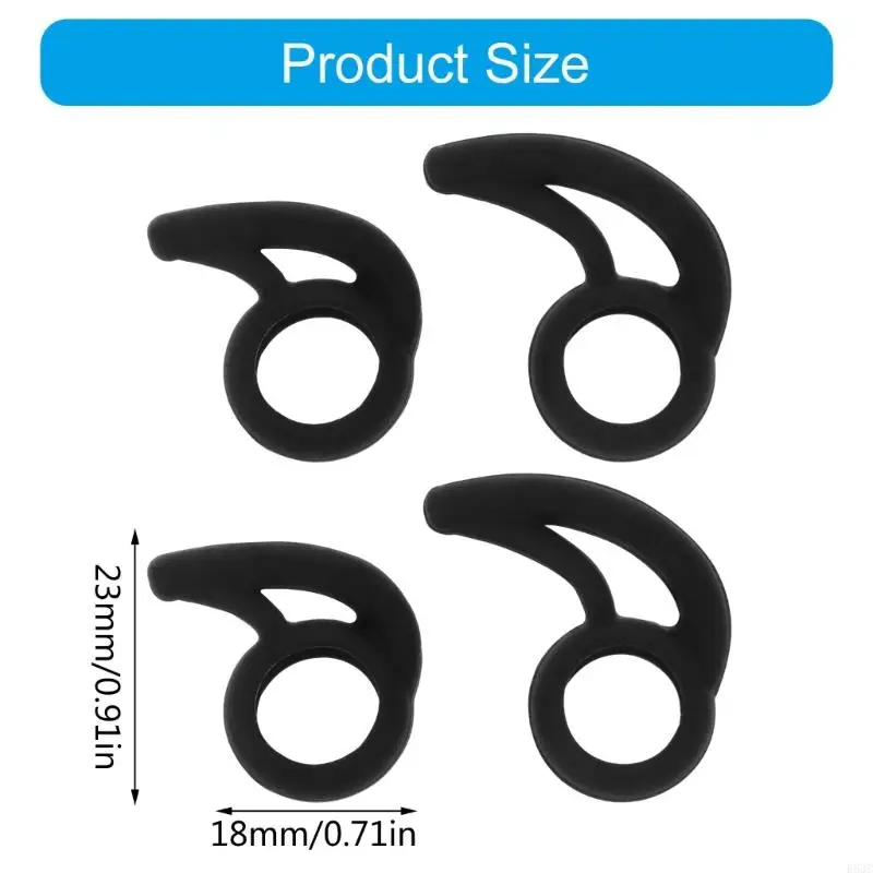 Cuscinetti auricolari in silicone universali per cuffie - immagine 6