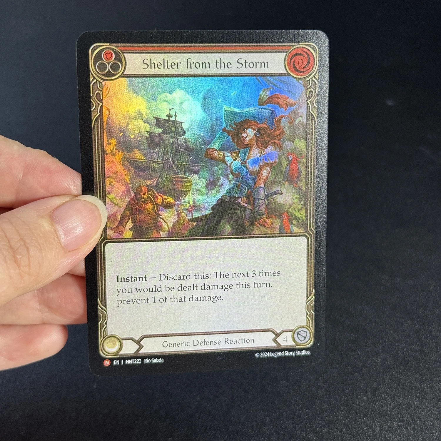 FAB RAINBOW FOIL Board Game Cards TCG Riches of Tropal-Dhani High