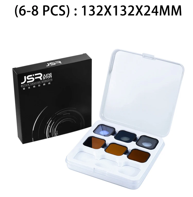 Lens Filter CPL MCUV ND8 16 32 Compatible for GoPro Hero13/12/11MINI/109 Polarizing Lens Filter Kit Lens for GoPro Accessories 2