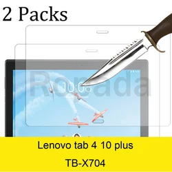 Premium Tempered Glass Screen Protector Set - 2 Pack (Tab 4 10 plus)