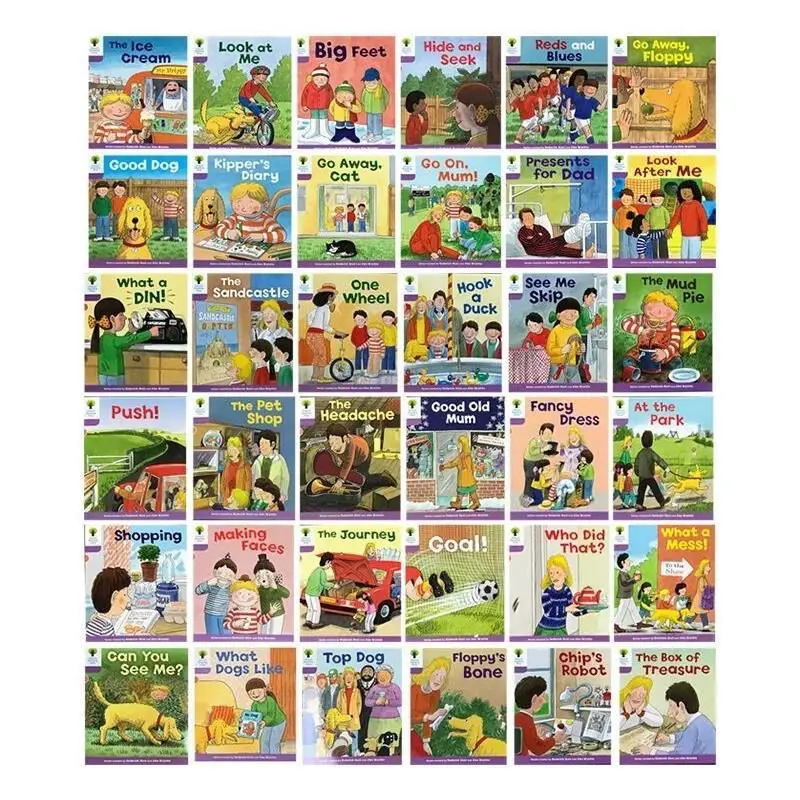 

36 книг/набор, детская книга для чтения на английском языке