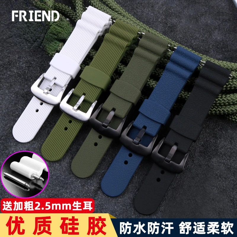 8888 Adatto Per Cinturino Seiko Seiko Prospex In Scatola Sne545 547 537 541 Cinturino In Silicone 535