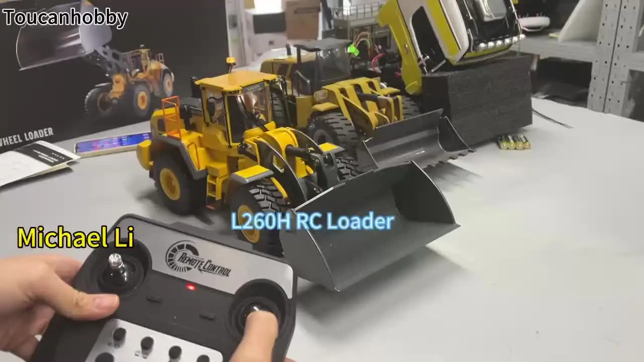 L260H RC ローダー 1/16 ダブル E E592 電動ローダーリモート