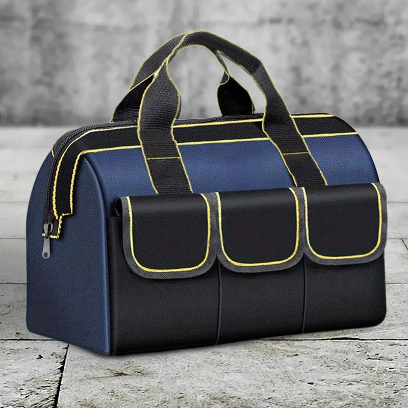 Durable Waterproof Multifunctional Tool Bag with Large Capacity and Multiple Pockets