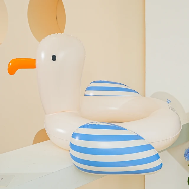 1pc Seagull Swim Ring Summer pool floats, Beach and Pool Swim Aid, Beach Toys for Pool Party 3