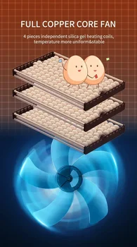 2000 Eggs Incubator FOR Solar Power Fully Automatic Chicken Egg Incubator 2