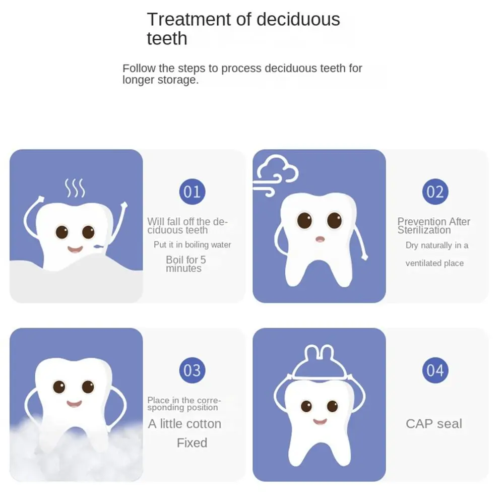 Souvenir Case Photo Frame Milk Teeth Organizer Keepsake Baby Tooth Box Tooth Container Tooth Collection Case Teeth Storage Box