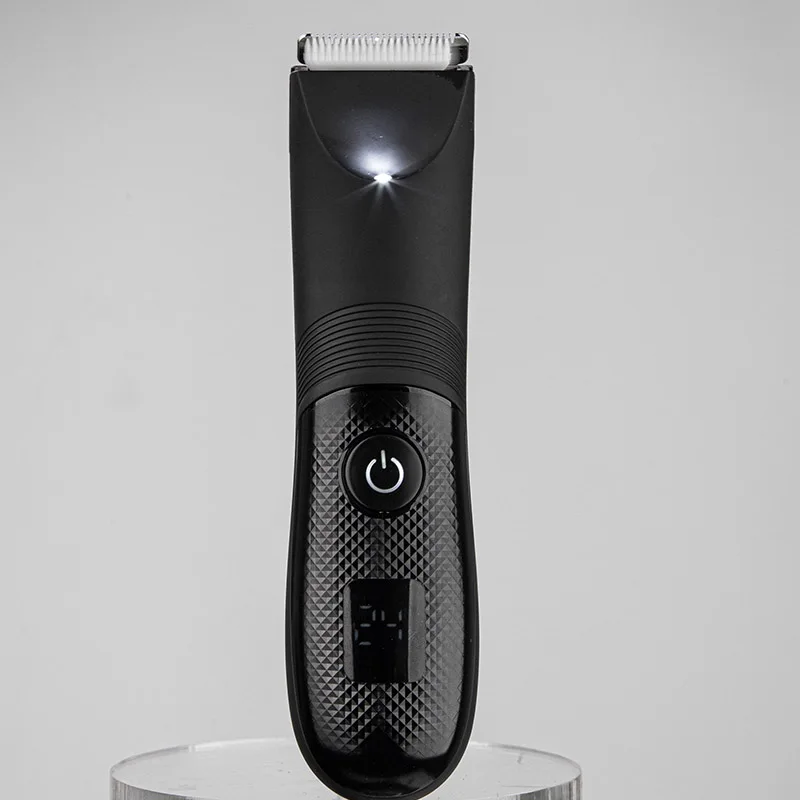 남성용 방수 세척 가능 바디 헤어 트리머, 휴대용 가정용 전기 면도기, 얼굴 수염 미용 세트