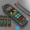 Smart Professional Digital Multimeter USB Charge AC DC Current Voltage Auto Range True RMS Temp Capacitance Tester Multimeter 1