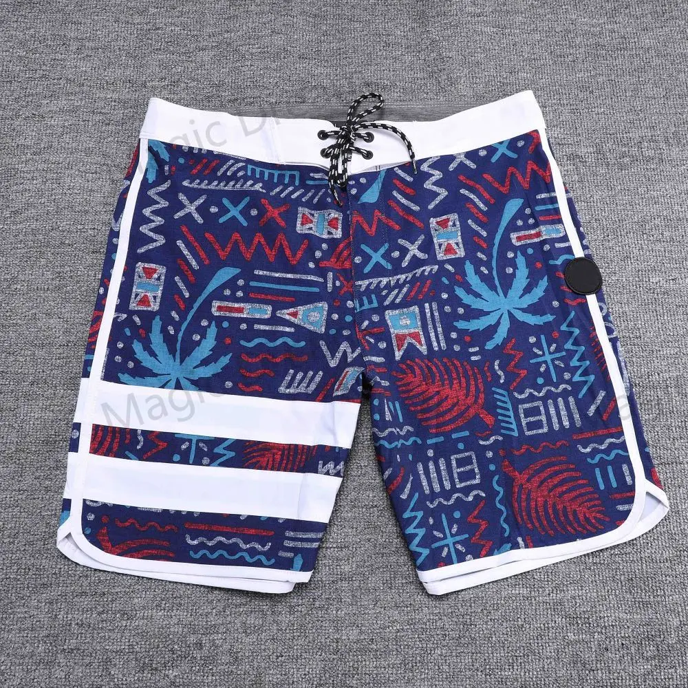 2024 New Summer Fashion Men Board Shorts Bermuda Beach Shorts Swim Shorts For Men Waterproof Quick Dry Swimwear New Color images - 6