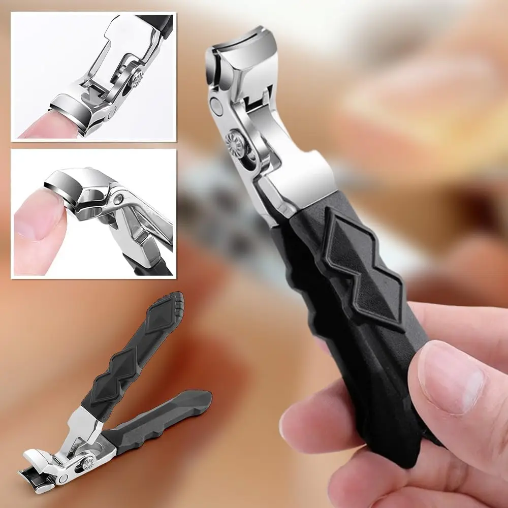 Nail Clippers for Seniors Long Handle Pro Toenail Clippers Senior Nail Clipper for Thick Nails Nail Cutter Trimmer Manicure Tool 3