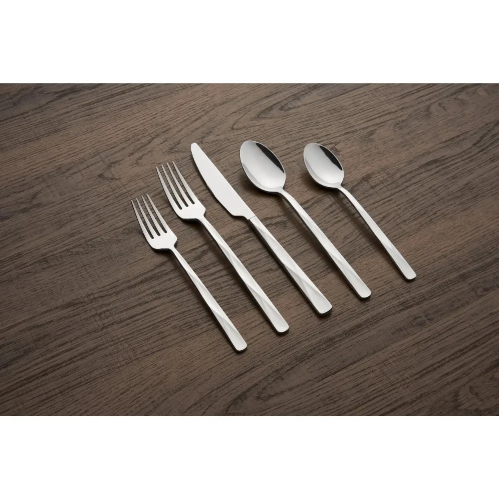 

Ayden Mirror Forged 18/0 Stainless Steel 20-Piece Flatware Set, Service for 4