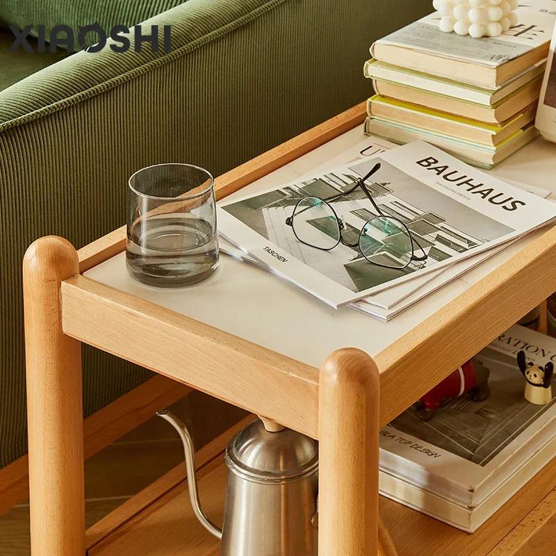Rock slab side several, small bedside table