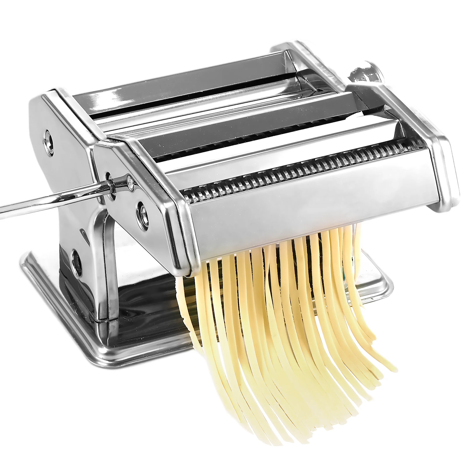 Pasta Maker Machine, Roller Pasta Maker, Adjustable Thickness