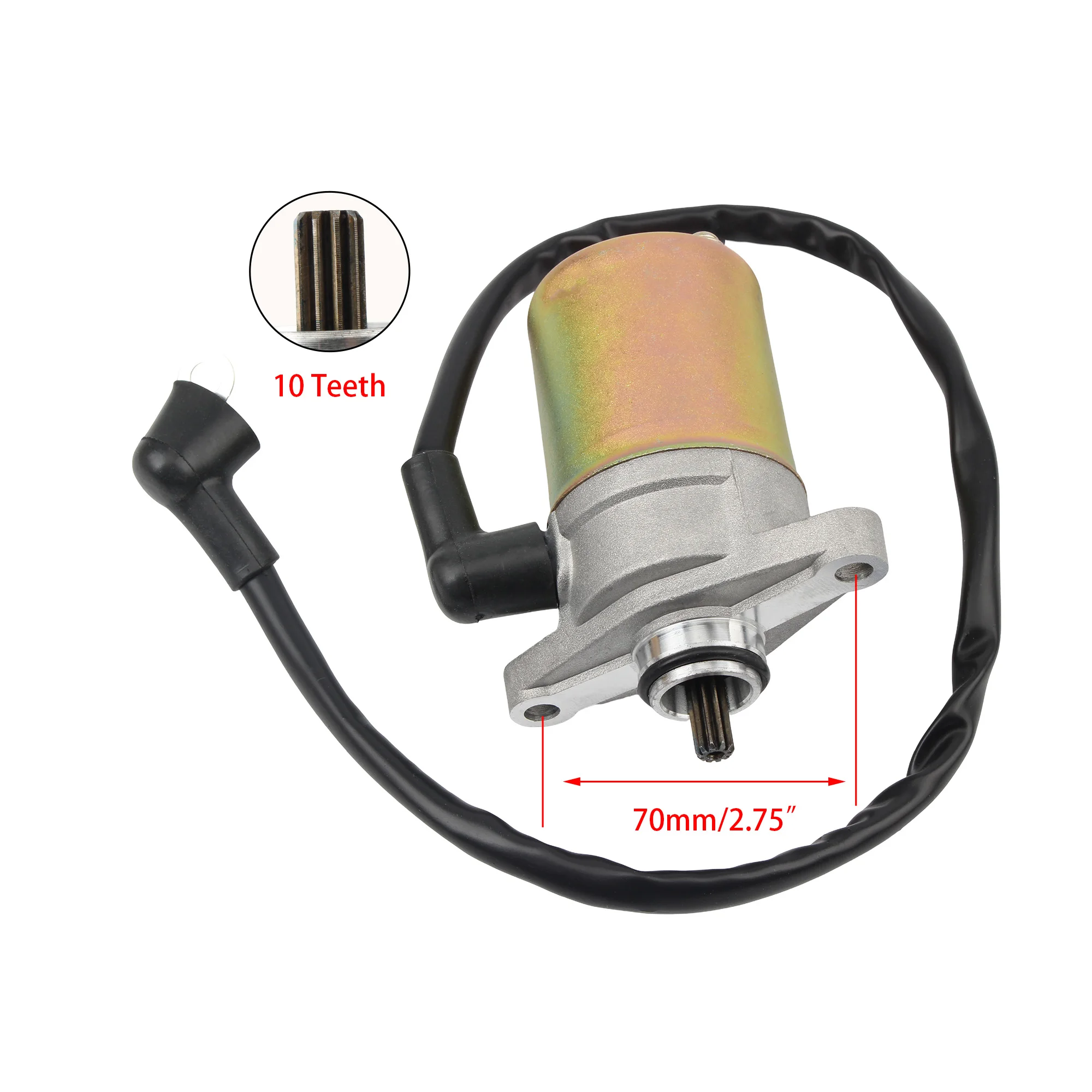 Motorcycle Starter For GY6 50cc 60cc 80cc 100cc Chinese 4-Stroke QMB139 Engine Scooter Moped ATV Universal accessories