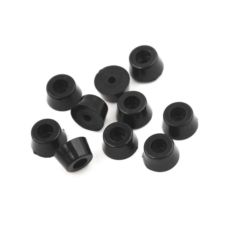 10Pcs Non-slip Rubber Feet Protector Pads Furniture Instrument Case Bumper