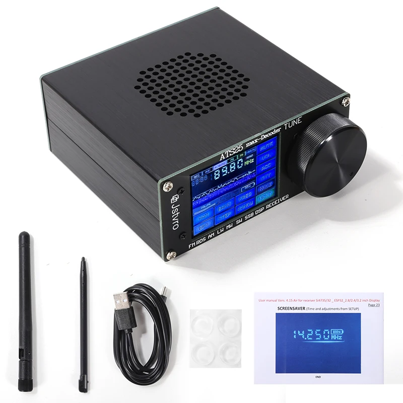 

4,16 официальный код ATS25 Max декодер Si4732 Полнодиапазонный радиоприемник FM RDS AM LW MW SW S Φ