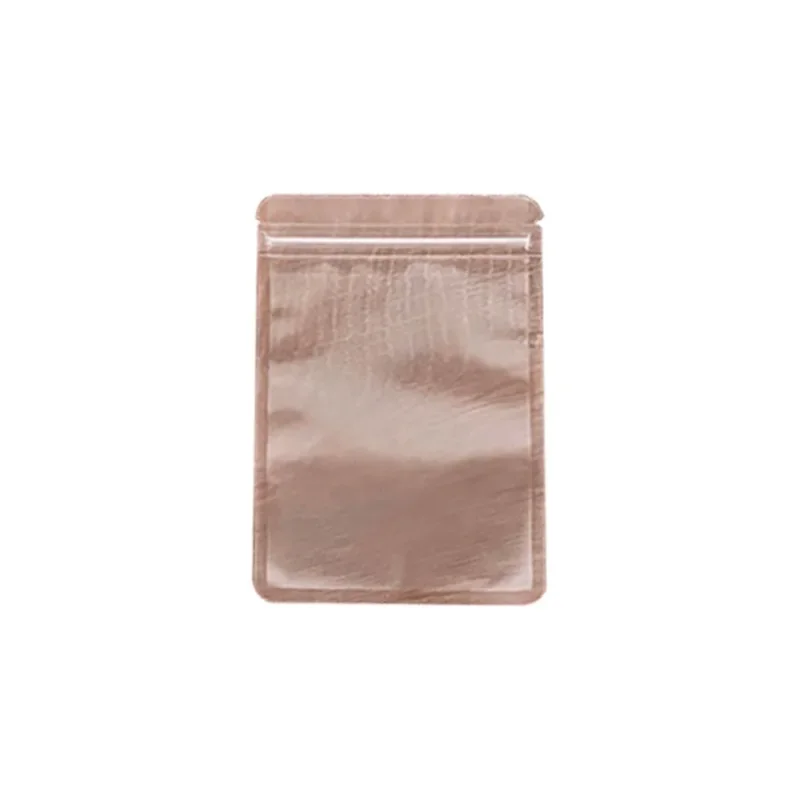 10PCS Clear Zip Lock Plastic Card Package Bags with Zipper Self Seal Transparent Ziplock Kpop Card Packaging Self Sealing OPP Bag