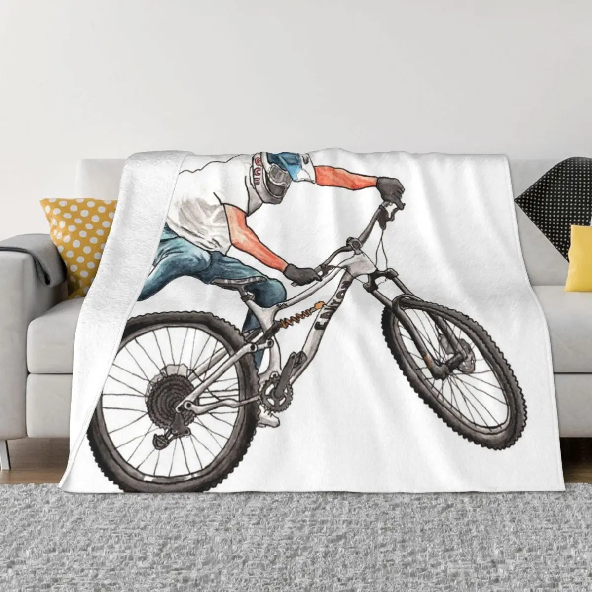 Fabio Wibmer Nac-Nac Coperta Vintage Per Coperte Da Divano