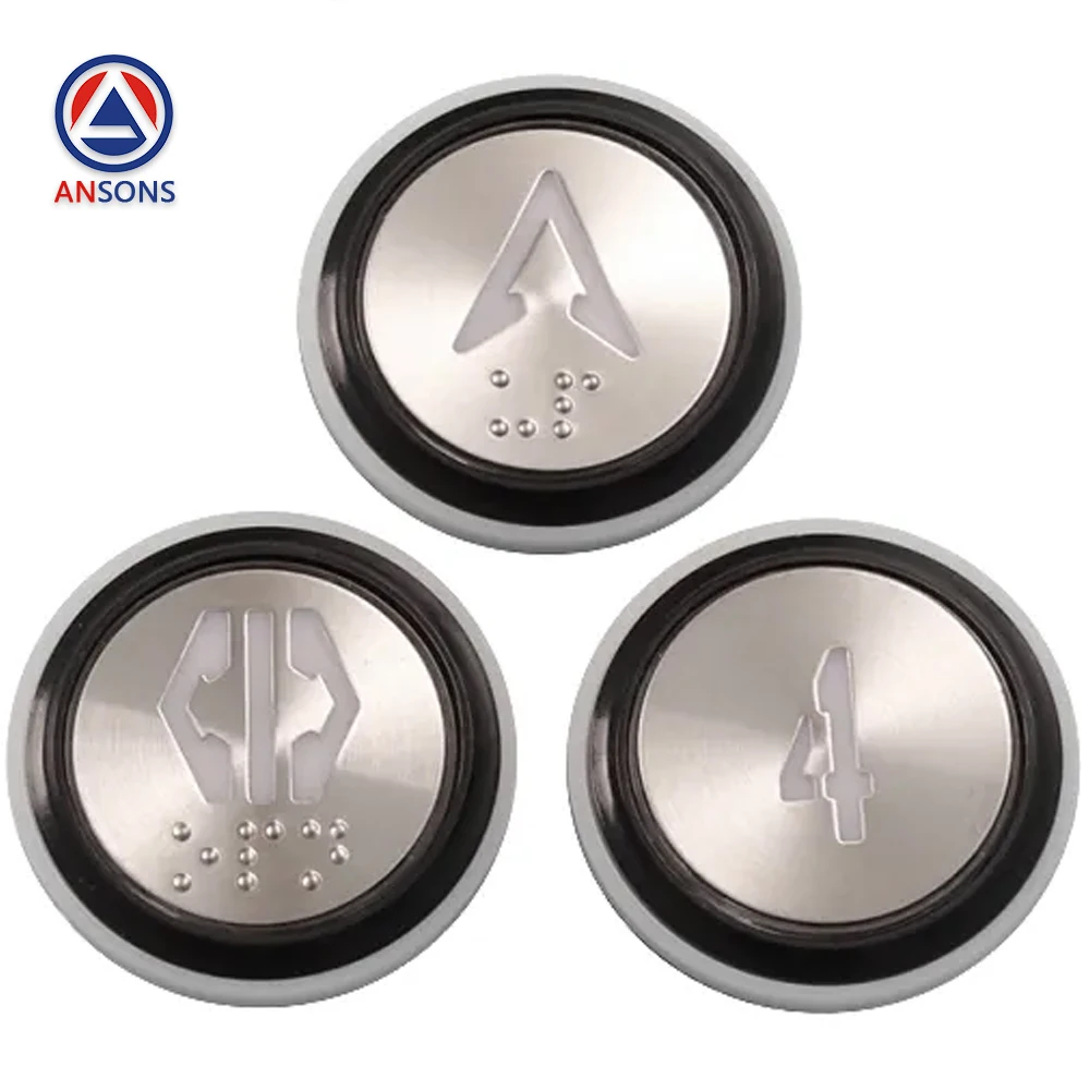 elevator button br27c xizi otis elevator parts A4N52318 A4J52317 BAS174 BST Elevator Push Button Ansons Elevator Spare Parts