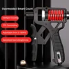 Gym Fitness 5-165Kg Adjustable Handgrip Count Hand Grip Set Finger Forearm Strength Muscle Recovery Gripper Exerciser Trainer 2
