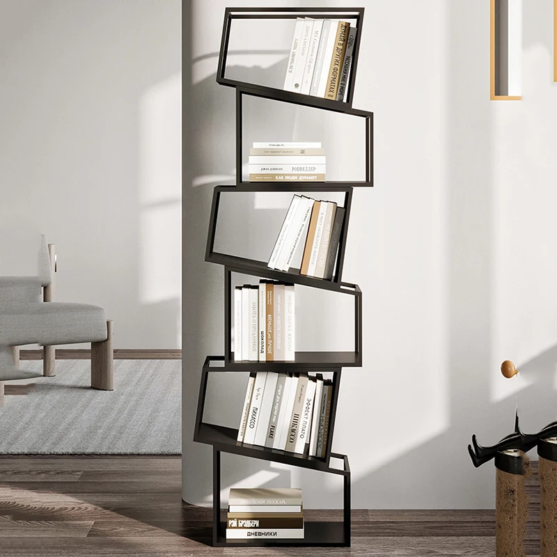 Raccogliere Scaffalature Scaffale Per Libri Libreria Salvaspazio Camera Da Letto Mensole Da Pavimento Moderne Display Angolo Impalcatura Libreria Mobi