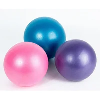20-25cm Pilates ball yoga Ball Exercise Gymnastic Fitness Ball Balance Exercise Fitness Yoga Core and Indoor Training Ball 1