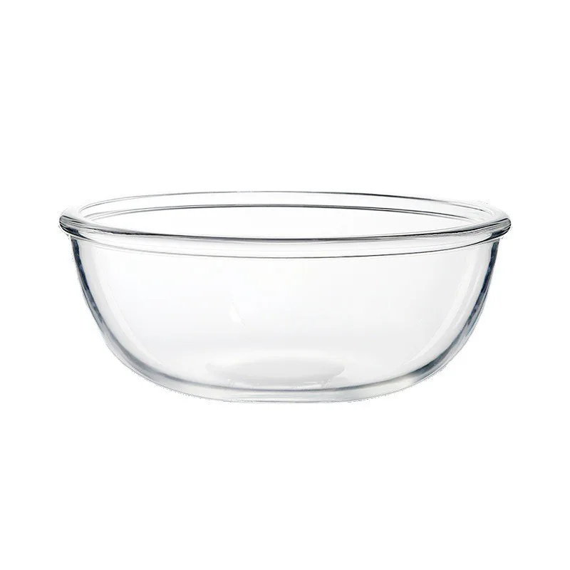 5500ml Large Capacity High Borosilicate Glass Bowl 30cm Salad Mixing Bowls  Egg Beater Container Kitchen Microwavable Soup Bowl