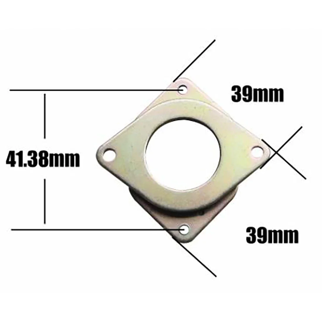 NEMA 17 스텝퍼 모터 금속 댐퍼 장착 플레이트, 3D 프린터 엔더 3 프루사 i3 mk3 CR10 Anet용, 5 개