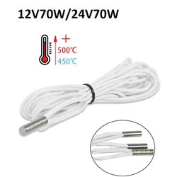 3D Printer Parts 1m Heating Tube 6*20mm 12V 24V 40W 70W Ceramic Cartridge Heater for Mk8 Cr10 Ender 3 E3D V6 HotEnd J-Head