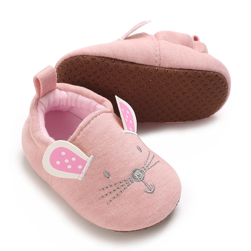 Trendy Cute Bed Shoes for Baby Girls Comfortable Lightweight Non Slip Soft Flat Sole for Indoor Outdoor