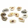 fashion  No Hole Agates Different size Crystal geode Raw Rock Mineral Energy Natural Quartz Reiki Healing Decoration Crafts 3