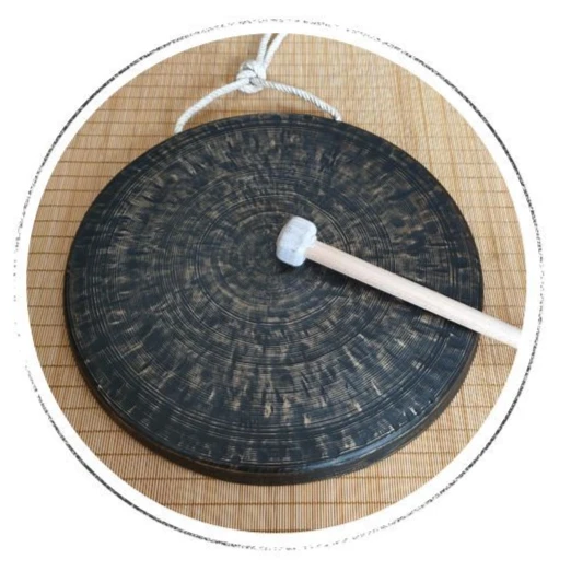 Bronze Flat Gong 35cm Band Professional Performance Hand-made 40cm Flat Gongs Accompany Musical Instruments Percussion