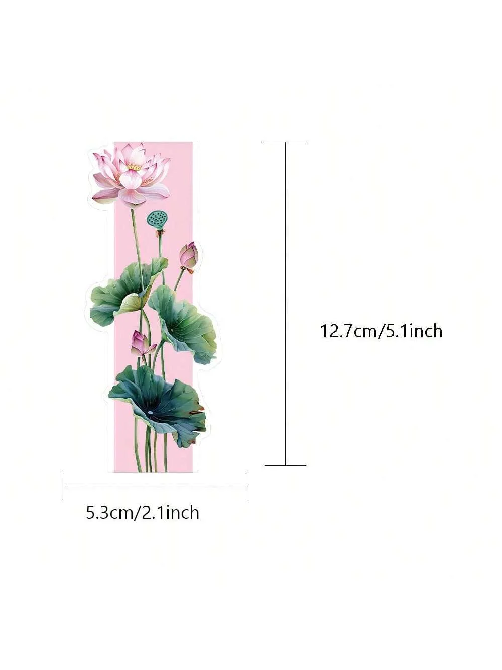 Flower Bookmarks Reading Page Markings Decoration Reading Book Markings Plant Flower DIY 30pcs floral painting bookmark bookmarks stationery supplies retro flower bookmark