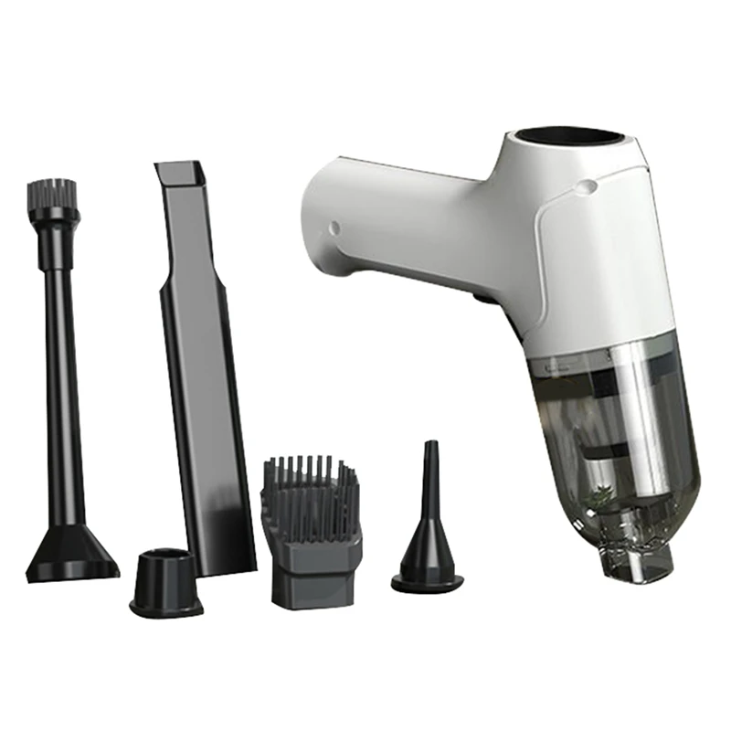 

Portable Car Vacuum Cleaner 11000Pa Strong Suction Vacuum Cleaner Dual Use Handheld Cleaning For Car Home Desktop