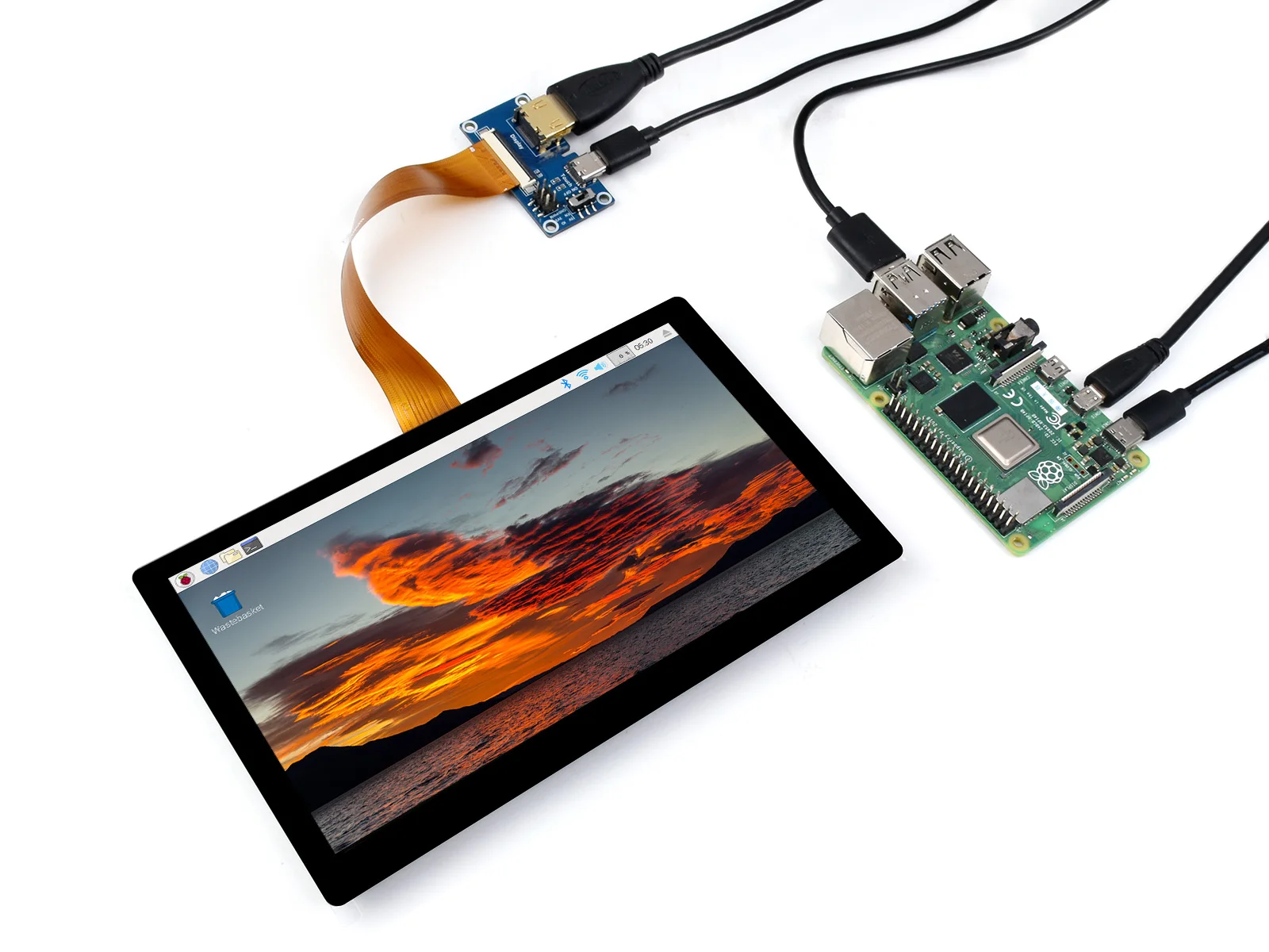 7 ġ IPS  ÷, 1024  600,   ,    , Jetson Nano,PC 