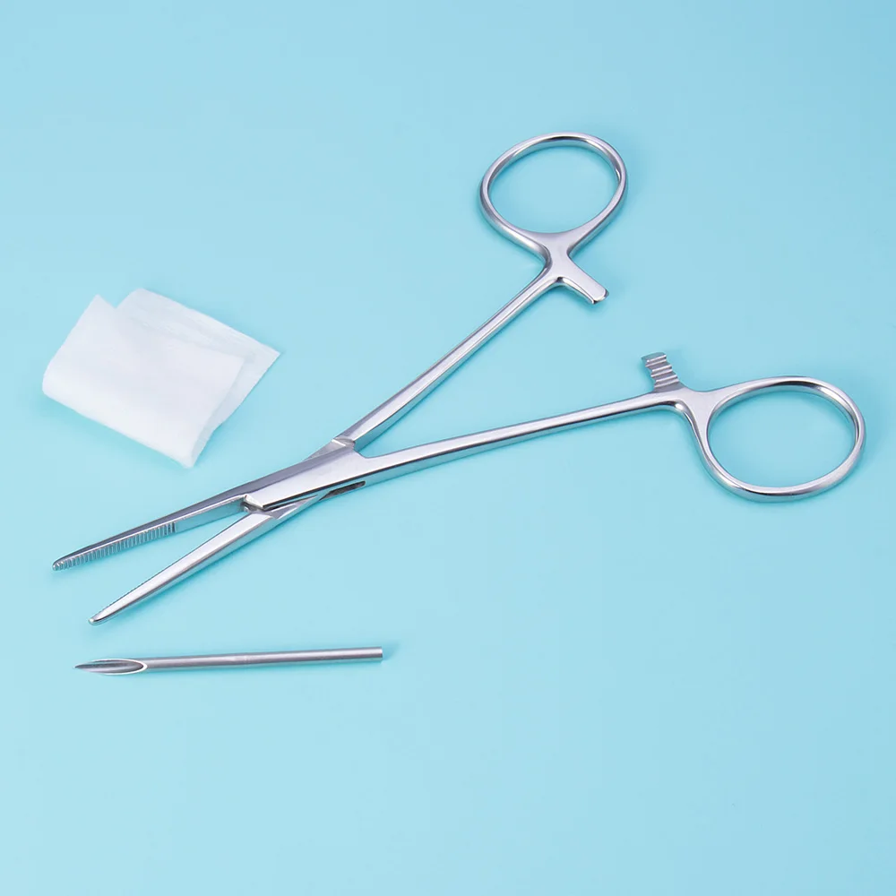 зажим для иглы медицинский. септум с зажимом. игла зажим. игла зажим. иглодержатель хирургический ветеринарный.