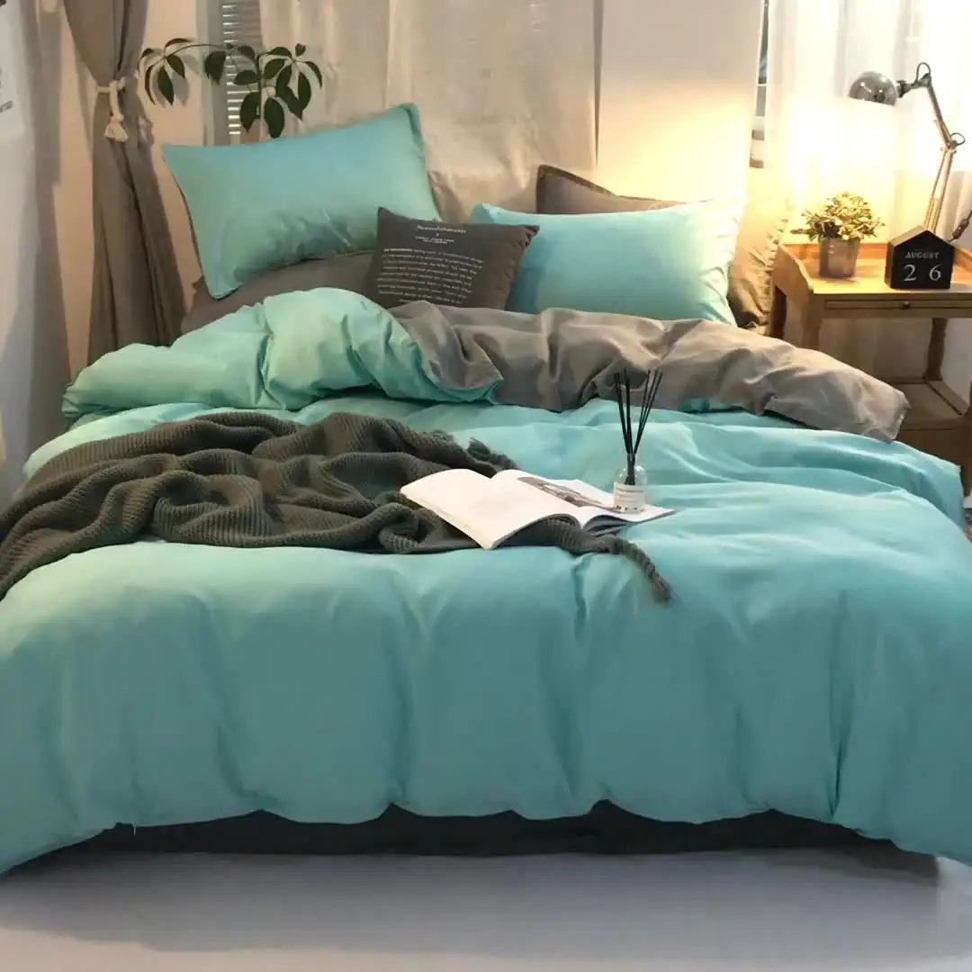 Vitara Quilt/Doona/Duvet Cover Set (Double Size) Green Purple | BIG W