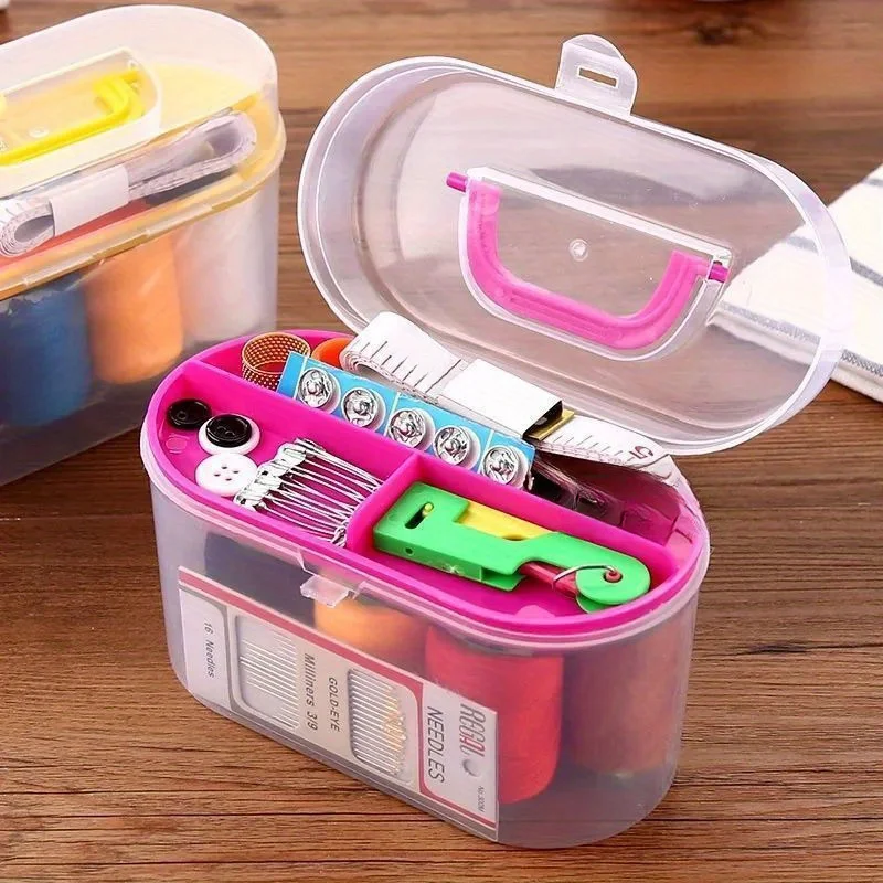 Needle and Thread Box Household Needle and Thread Bag Set Repair Hand Sewing Multi functional Portable