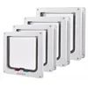 Security Lock Flap Door for Dog Cats Kitten ABS Plastic Small Pet Gate Door Kit Cat Dogs Flap Doors Dog Cat Accessories 4