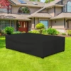 Waterproof Outdoor Terrace Garden Furniture Cover Rain And Snow Chair Cover Sofa Table And Chair Dust Cover 4