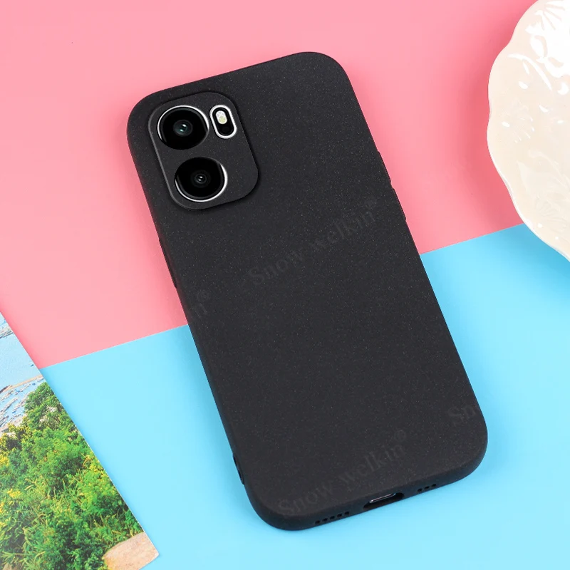 Sand Matte Soft Silicone Shockproof Phone Case - Full Protection and Ultra Back Cover