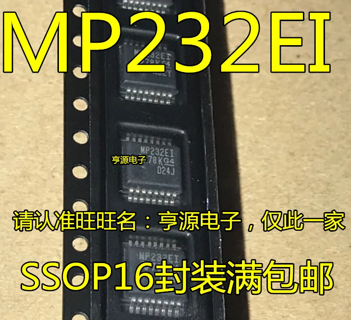 

5pieces MAX3232EIDBR MAX3232 MP232EI SSOP16 Original New Quick Shipping