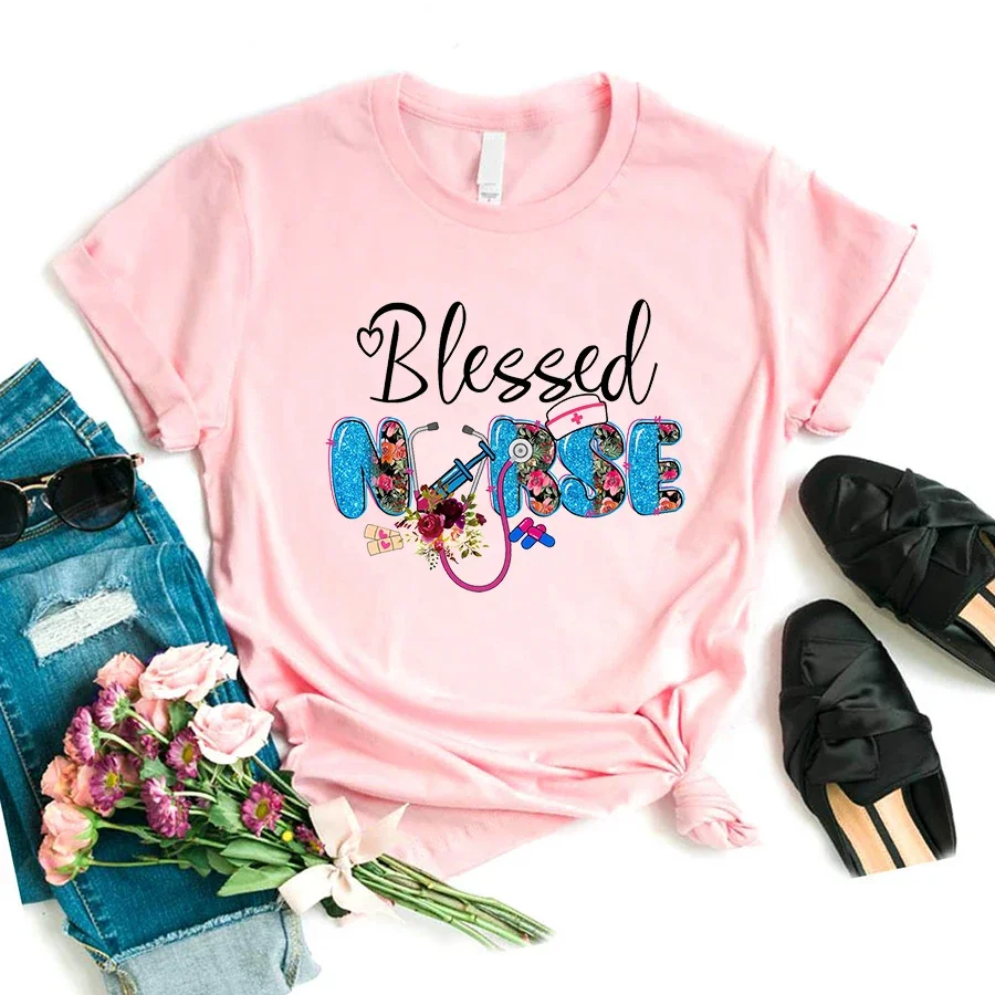 Gesegnete Krankens ch wester Grafik gedruckt T-Shirt Mädchen lustige weiße T-Shirt Frauen Harajuku Shirt Sommer Mode Kurzarm T-Shirt