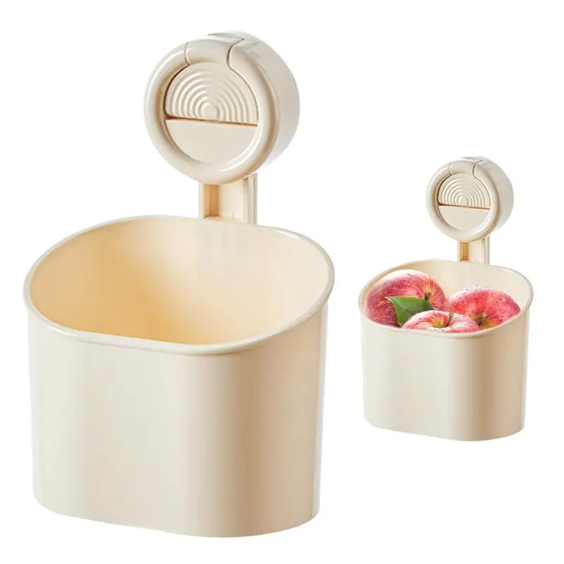 

Suction Cup Storage Rack Bath Shower Organizer Wall Mounted No Drilling Waterproof Shelf For Shower Wall Removable Storage