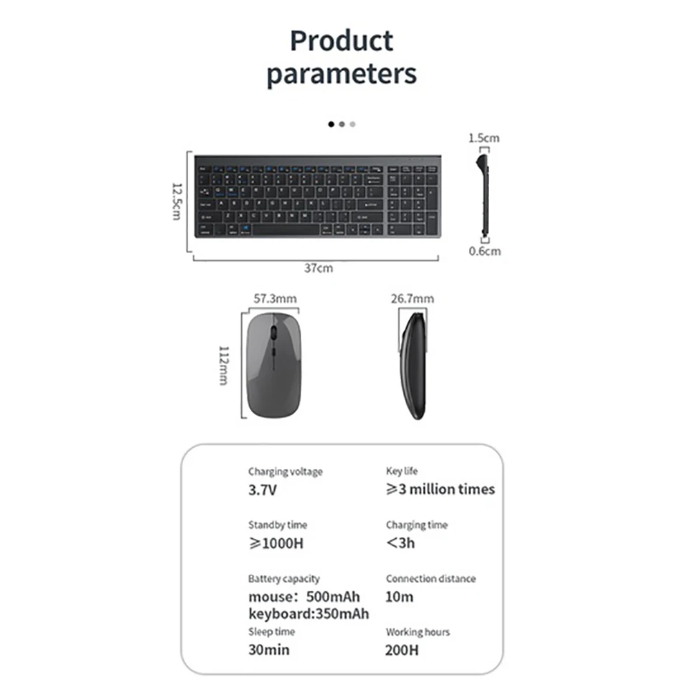 e mouse, recarregável, tamanho normal, vários dispositivos, bluetooth, laptop, pc
