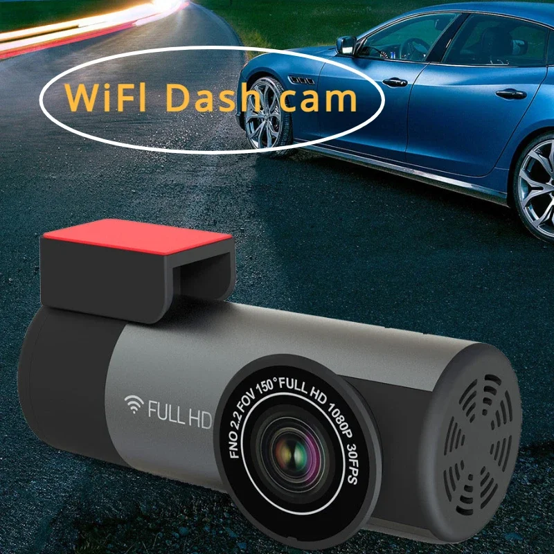 G-Sensor Front Car Camera Record Loop Recording Dashboard The 1080P Dash Cam Wifi Usb Surveillance Cars 150 ° Grandangolare Dashcam