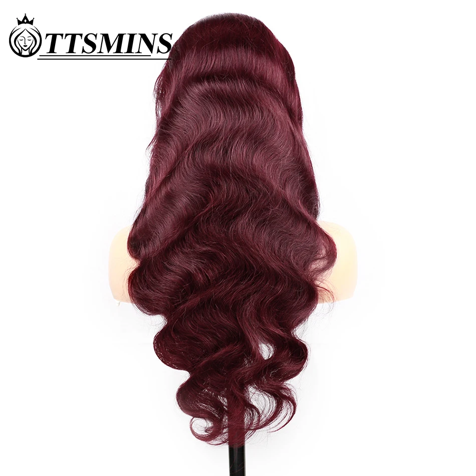 Рисунок 4 - Парик длинный бордовый из натуральных волос